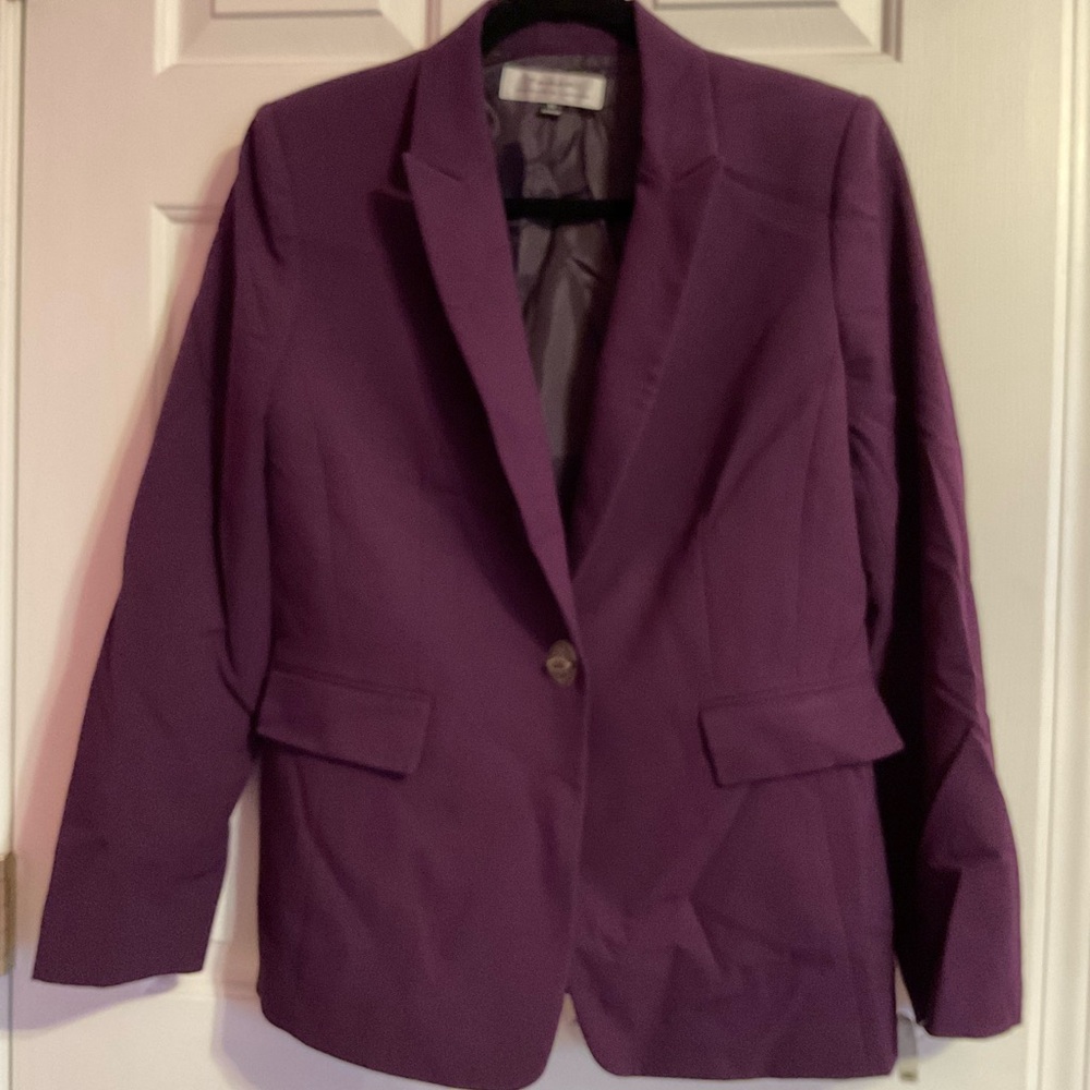 Tahari Rich Purple Women's Blazer